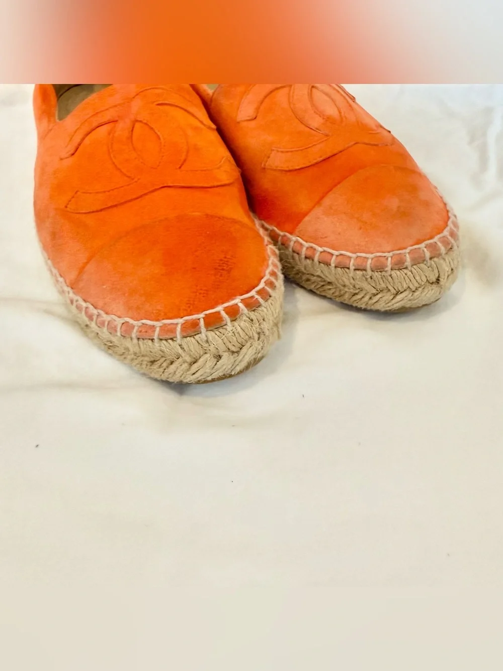 CHANEL authentic orange